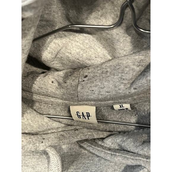 The Gap Gray Pullover Hoodie Mens XL - Picture 3 of 3